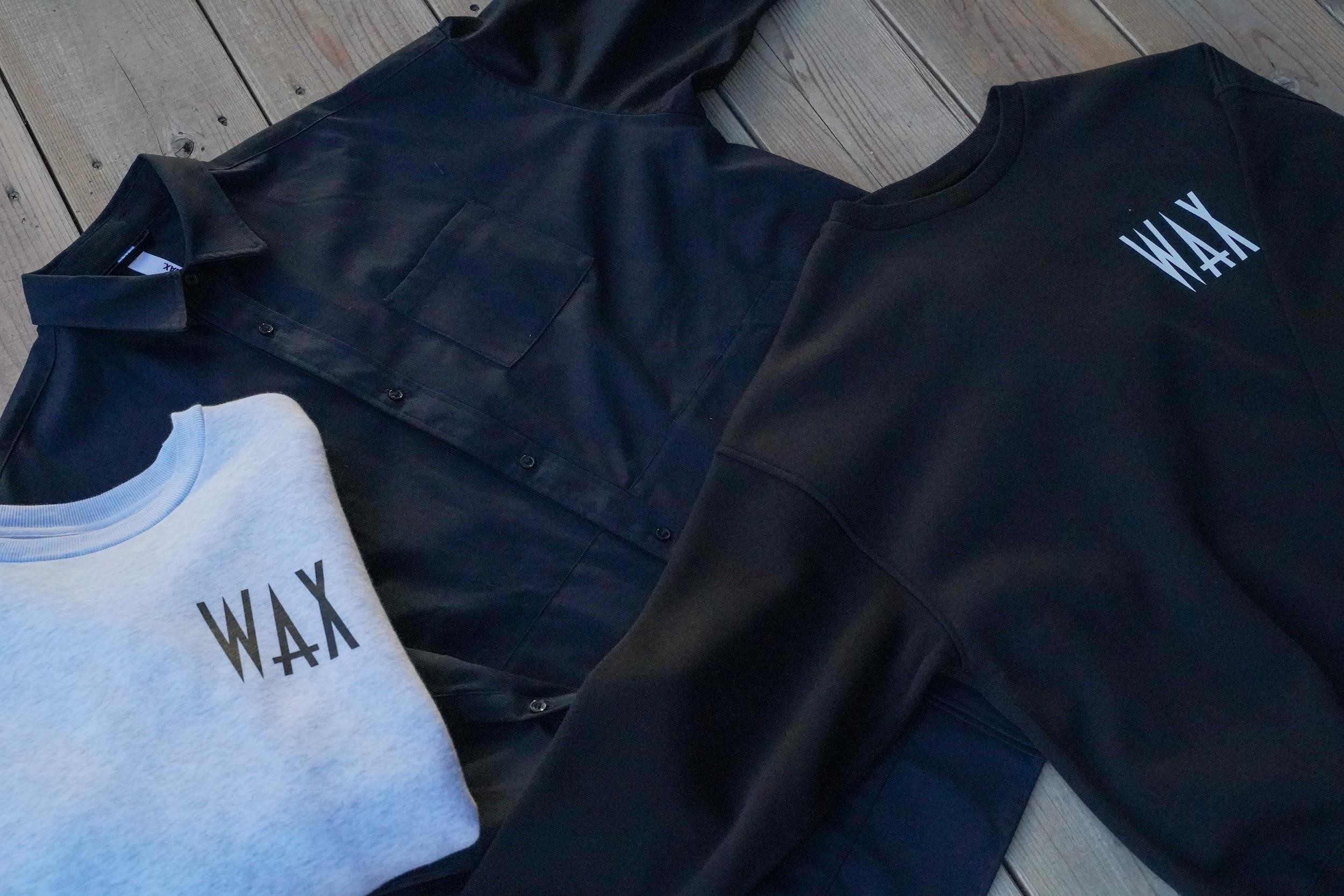 元の価格THM WAX Wide body hoodie ブラック トップス