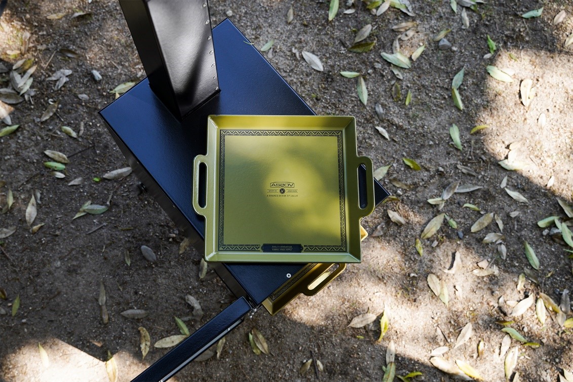 AS2OV アッソブ ENAMEL IRON PLATE ホーロー フライパン 鉄板