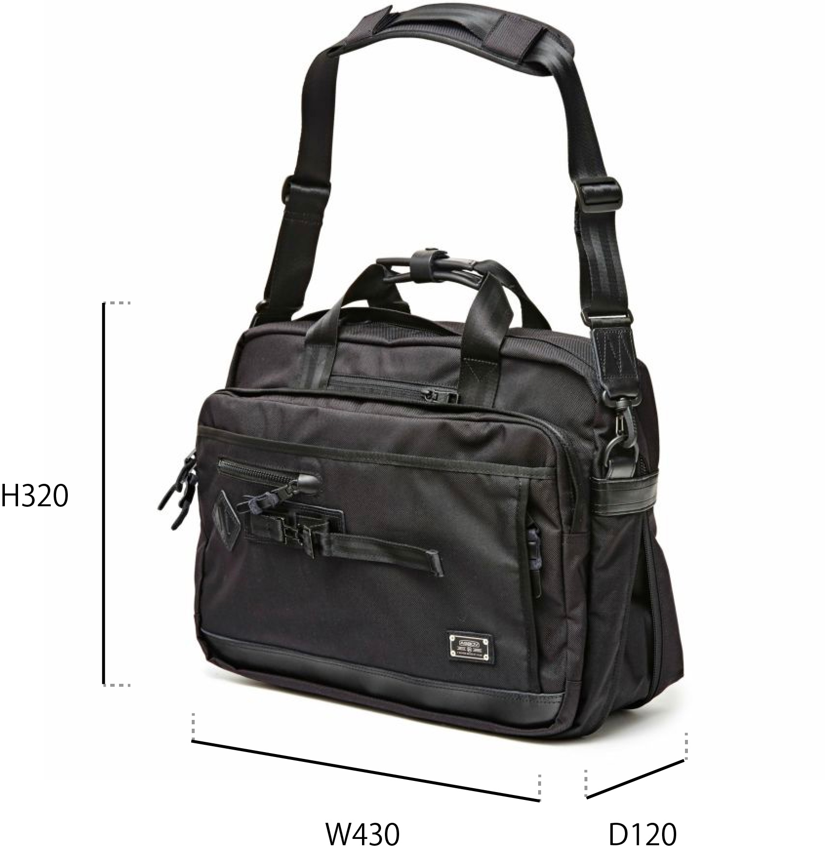 EXCLUSIVE BALLISTIC NYLON BUSINESS BAG sizeLエクスクルーシブバリスティックナイロン ビジネスバッ –  AS2OV