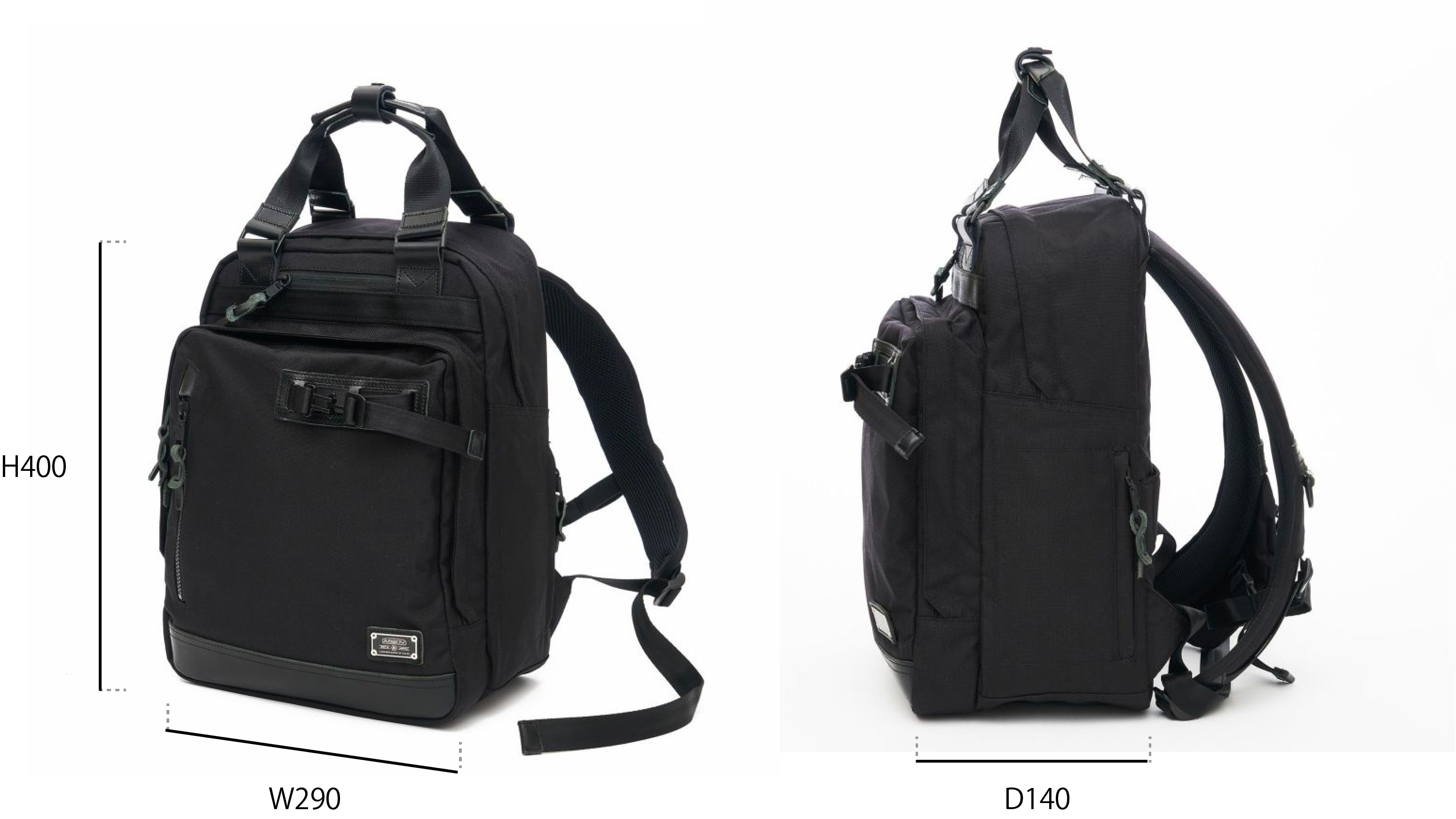 EXCLUSIVE BALLISTIC NYLON 2WAY TOTE BACK PACKエクスクルーシブバリ