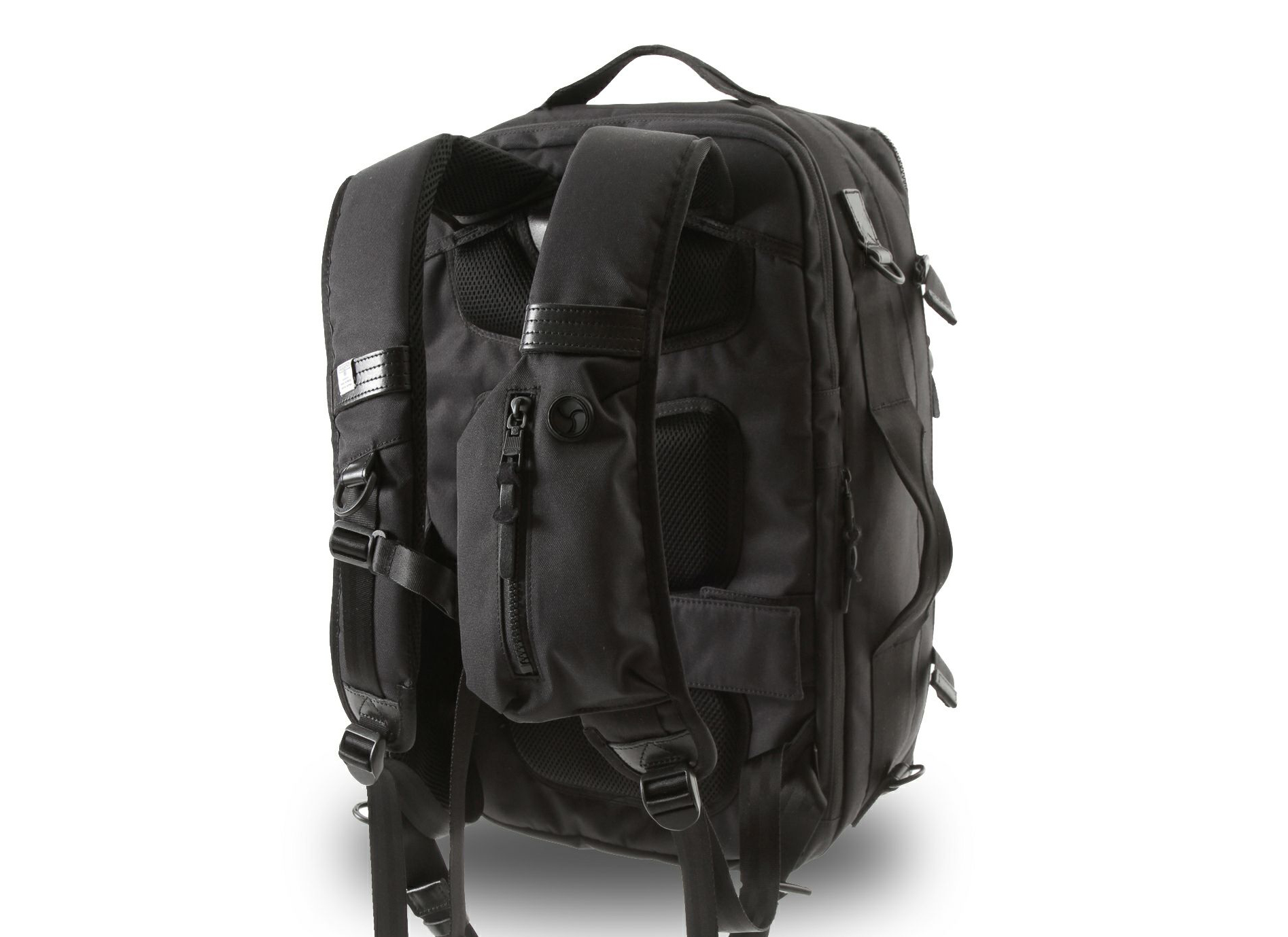 CORDURA DOBBY 305D 3WAY BACK PACK sizeS/BLACKコーデュラドビー305D 3WAY バックパック –  AS2OV