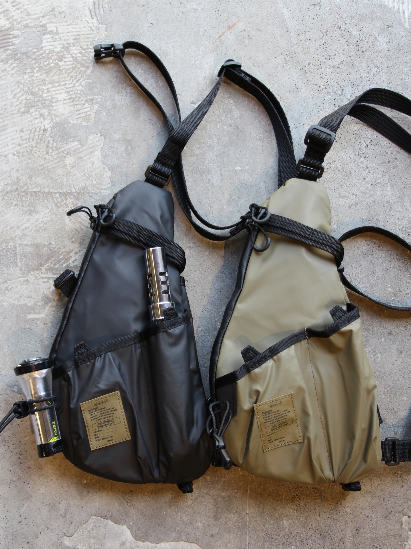 AS2OV　NYLON POLYCARBONATE HOLDER BAG