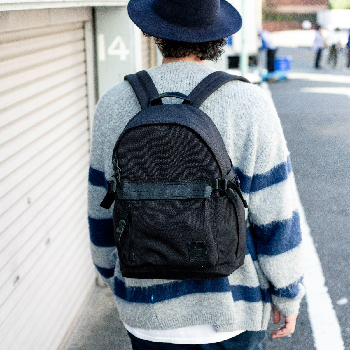 UNBY AS2OV UNBY STORE別注 FINETEX DAY PACK BLACK