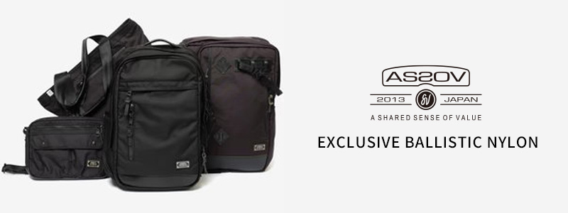 ASSOV AS20V ブラック メッセンジャーバッグ AS2OV 正規品1年保証 アッソブ ショルダーバッグ カメラバッグ