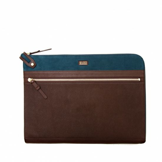 WISCE (ワイス) EMBOSSING LEATHER CLUTCH (L) -クラッチバッグ