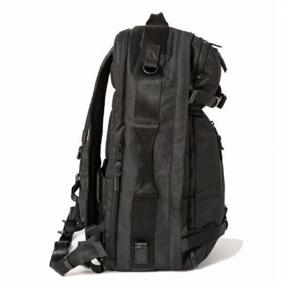 AS2OV (アッソブ) CORDURA DOBBY 305D 3WAY BACK PACK L BLACK ...