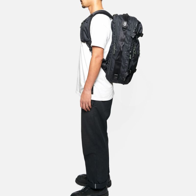 AS2OV (アッソブ) CORDURA DOBBY 305D 3WAY BACK PACK L BLACK ...