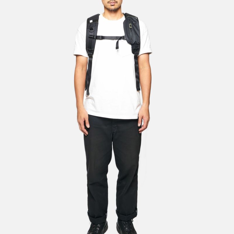 AS2OV (アッソブ) CORDURA DOBBY 305D 3WAY BACK PACK L BLACK