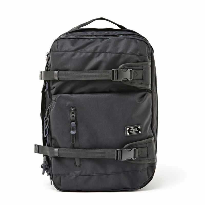 AS2OV (アッソブ) CORDURA DOBBY 305D 3WAY BACK PACK S BLACK