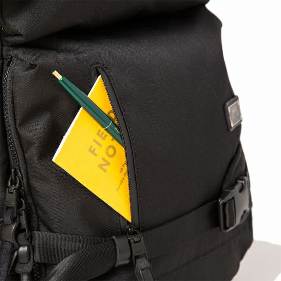 AS2OV (アッソブ) CORDURA DOBBY 305D 3WAY BACK PACK S BLACK