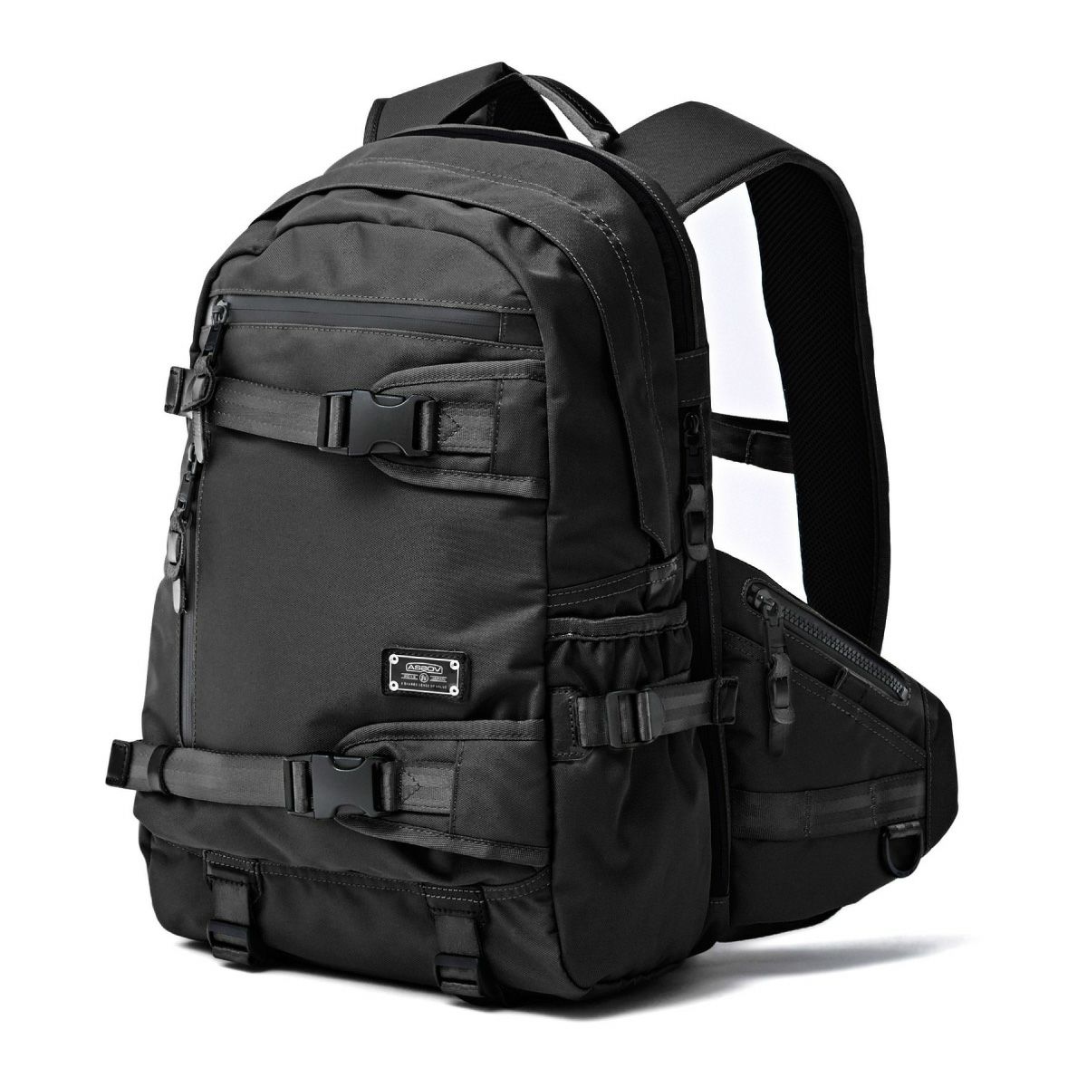 AS2OV CORDURA DOBBY 305D DAY PACK BLACK / バックパック | バッグ 
