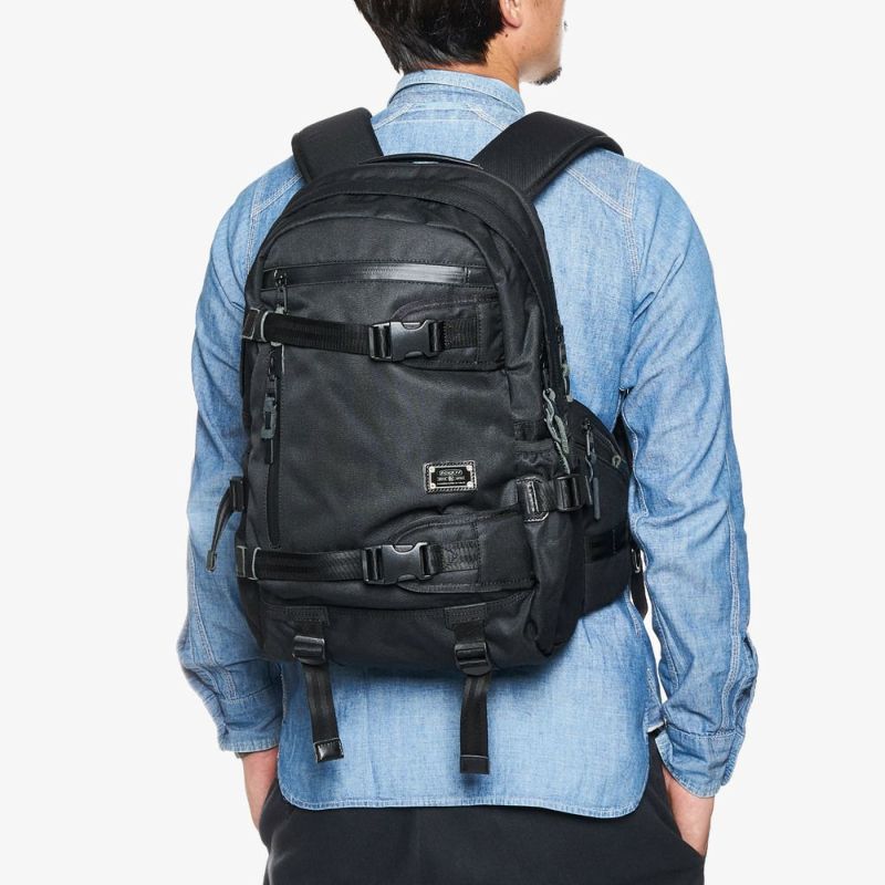 AS2OV CORDURA DOBBY 305D DAY PACK BLACK / バックパック | バッグ ...