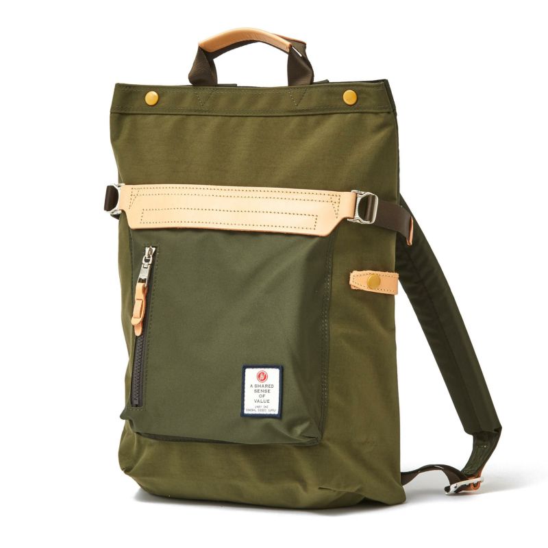 AS2OV (アッソブ) HI DENSITY CORDURA NYLON 2WAY BACK PACK / バック