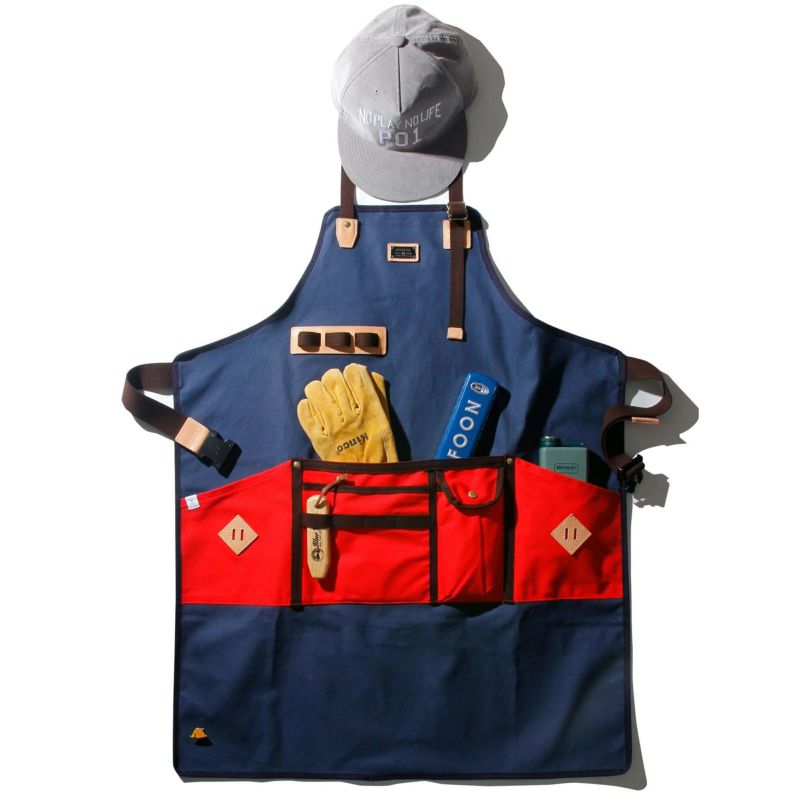 AS2OV (アッソブ) CANVAS APRON L - キャンバスエプロン Lサイズ