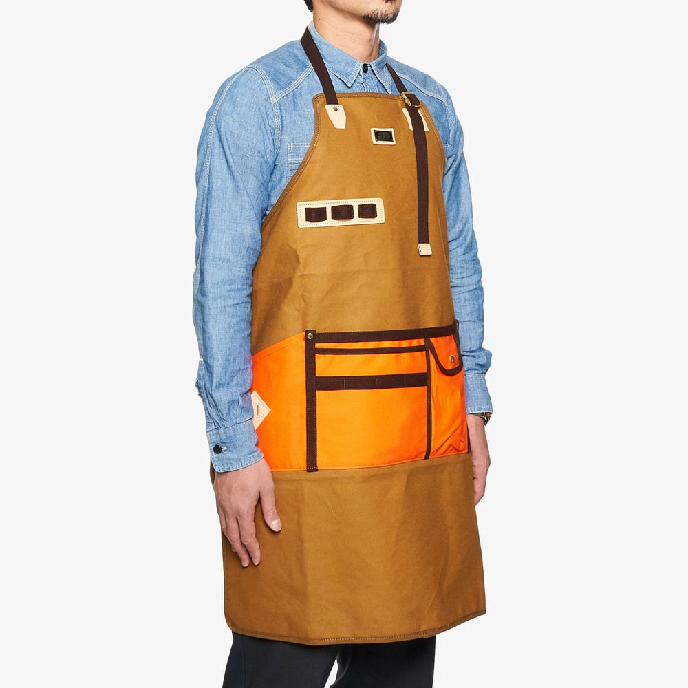 AS2OV (アッソブ) CANVAS APRON L - キャンバスエプロン Lサイズ 