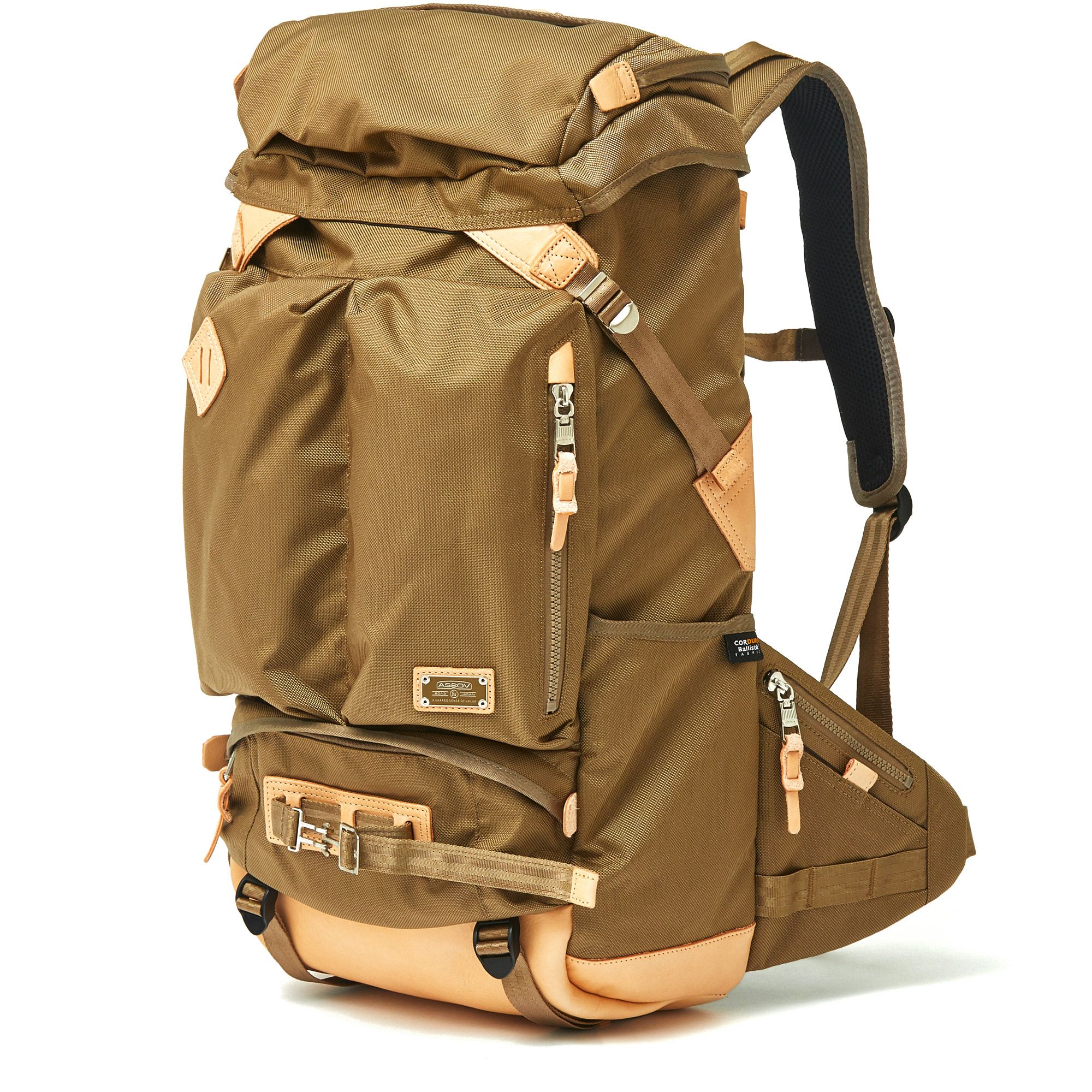 AS2OV (アッソブ) EXCLUSIVE BALLISTIC NYLON 2POCKET BACK PACK 