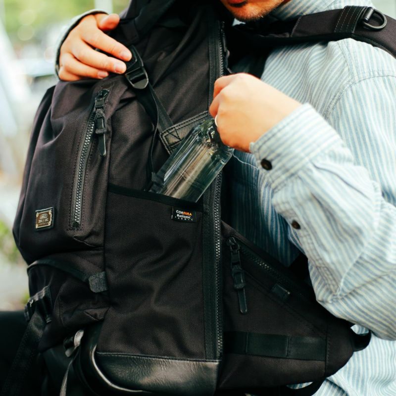 AS2OV (アッソブ) EXCLUSIVE BALLISTIC NYLON 2POCKET BACK PACK