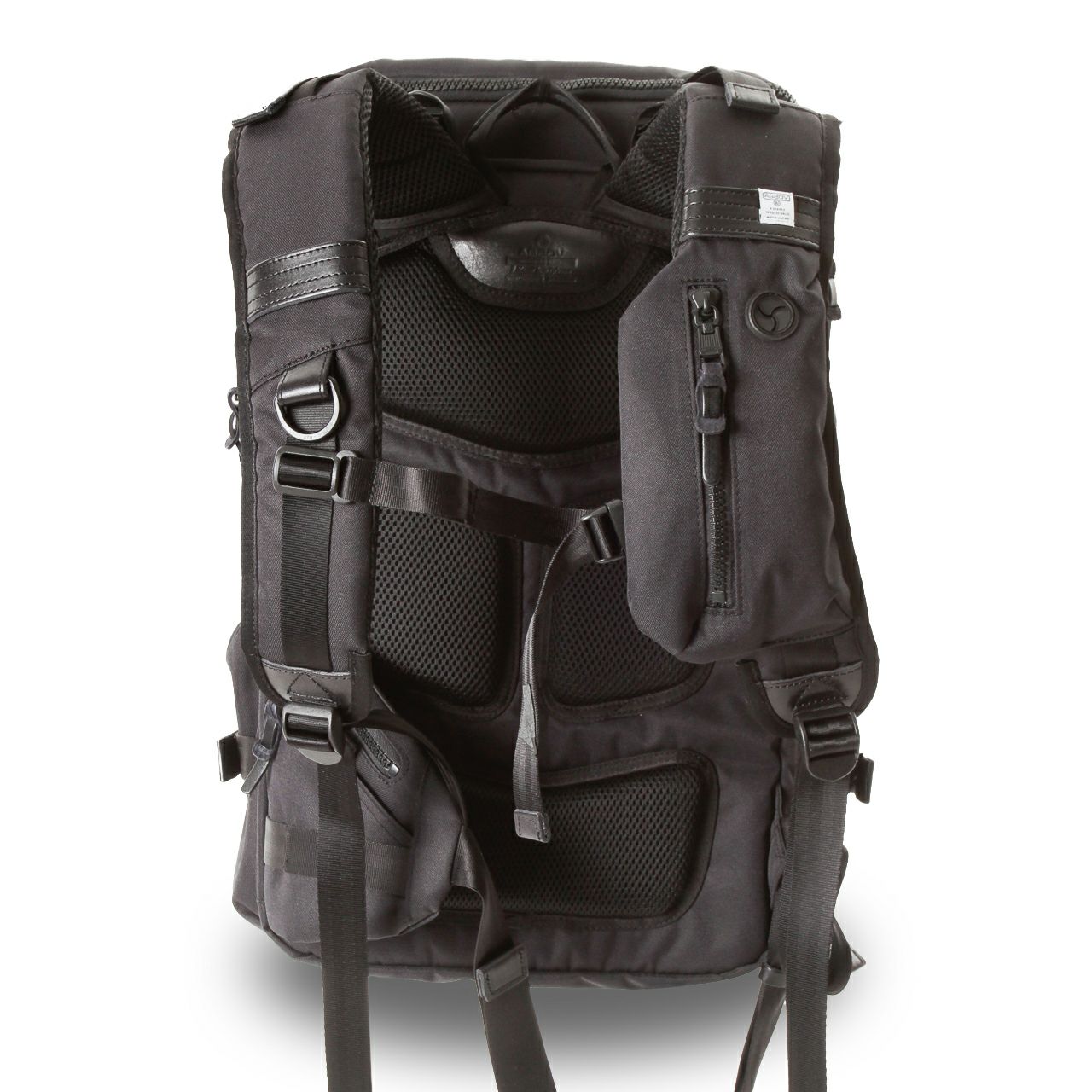 CORDURA DOBBY 305D ROUND ZIP BACK PACKコーデュラドビー305D