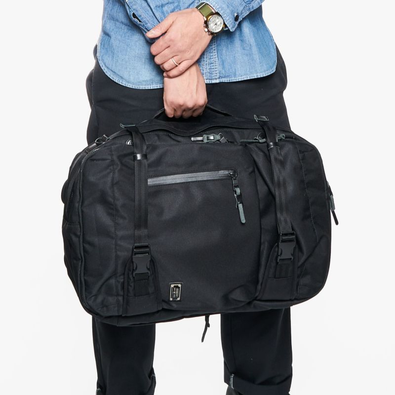 AS2OV (アッソブ) CORDURA DOBBY 305D 3WAY BACK PACK M BLACK