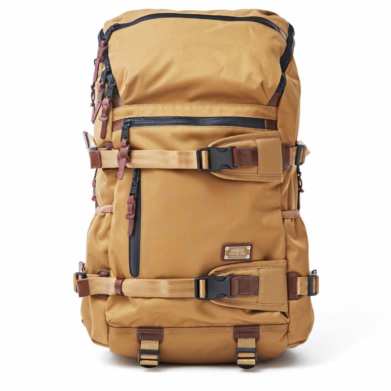 AS2OV (アッソブ) CORDURA DOBBY 305D ROUND ZIP BACK PACK
