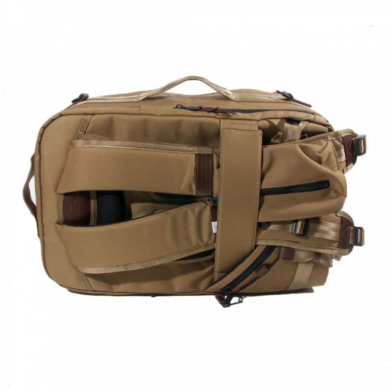 AS2OV (アッソブ) CORDURA DOBBY 305D 3WAY BACK PACK S KHAKI