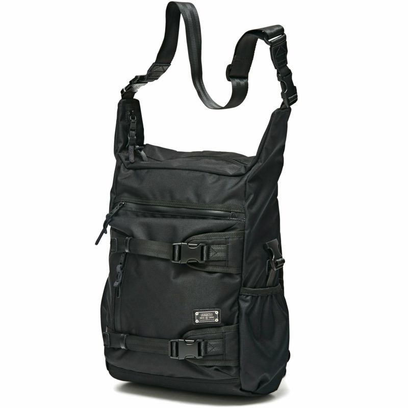 AS2OV (アッソブ) CORDURA DOBBY 305D S/D BACK PACK BLACK
