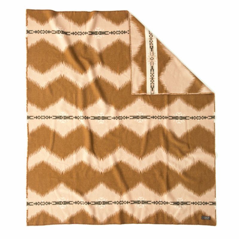 BasShu バッシュ IZM woolen mills Blanket BROWN | アウトドア