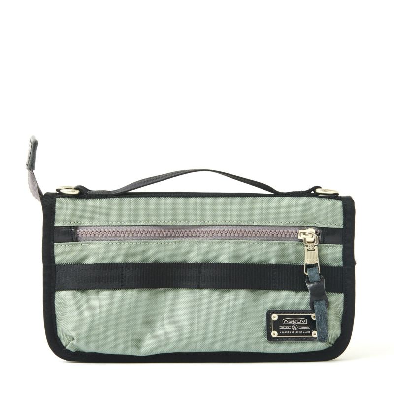 旅行かばん・小分けバッグ AS2OV EXCLUSIVE BALLISTIC NYLON BOSTON AS2OV (アッソブ) EXCLUSIVE BALLISTIC NYLON TRAVEL POUCH