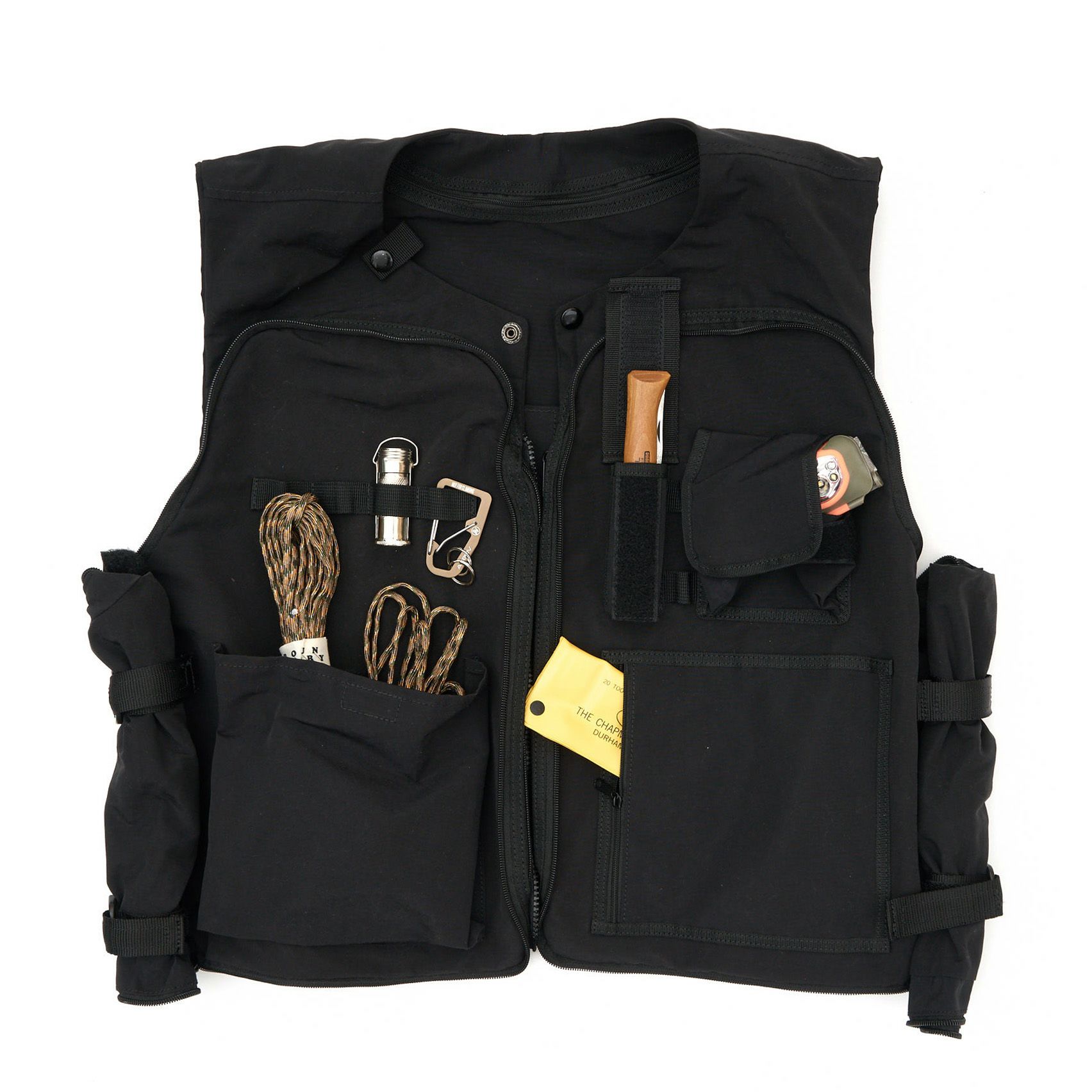 AS2OV (アッソブ) SHRINK NYLON CAMP VEST 2 / キャンプ ベスト 