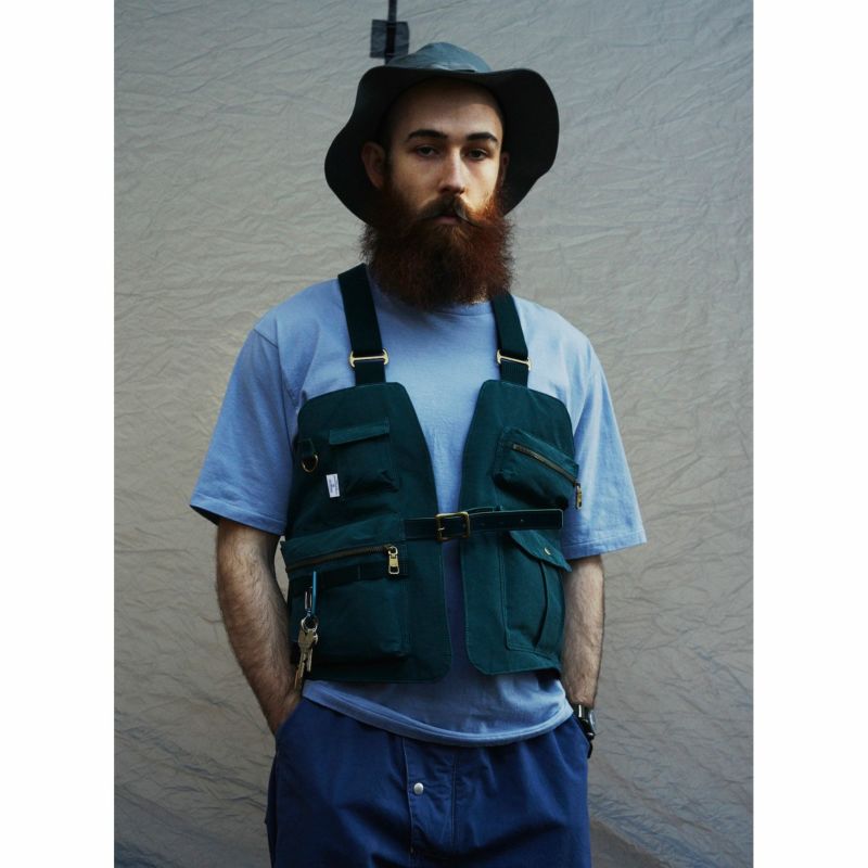 AS2OV (アッソブ) SHRINK NYLON CAMP VEST / キャンプ ベスト | バッグ ...