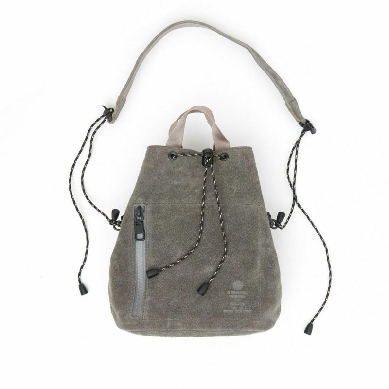 AS2OV (アッソブ) WATER PROOF SUEDE DRAWSTRING BAG / 巾着 バッグ