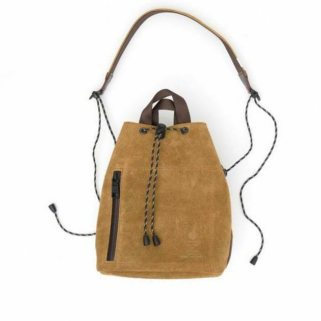 AS2OV (アッソブ) WATER PROOF SUEDE DRAWSTRING BAG / 巾着 バッグ