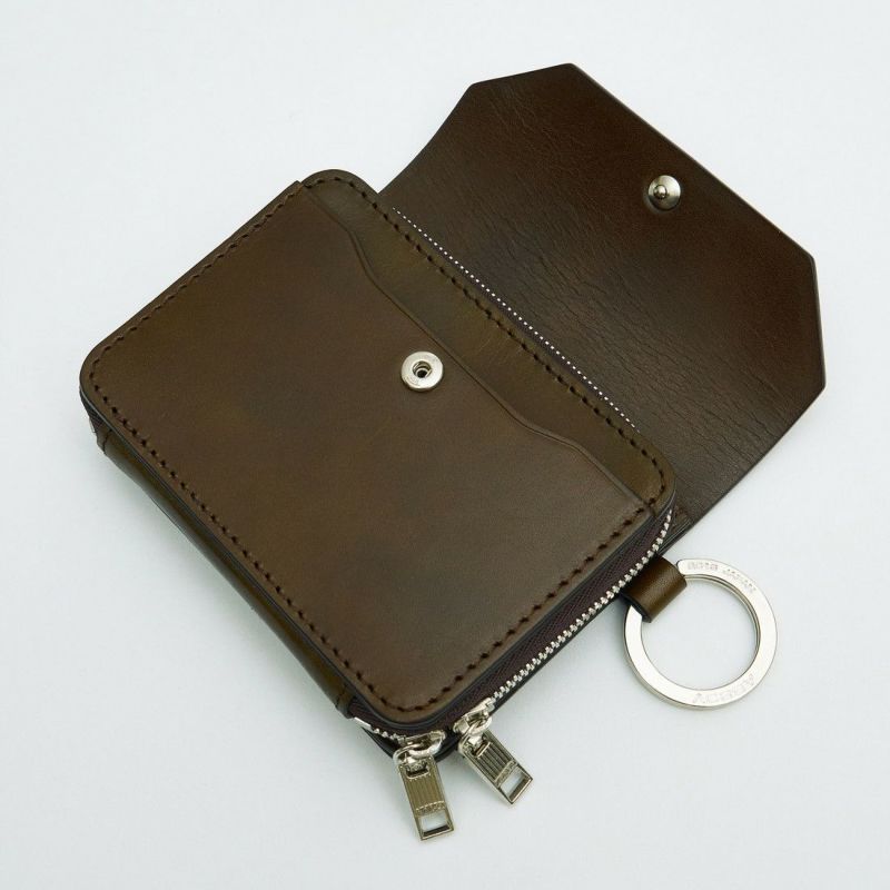 AS2OV (アッソブ) OILED ANTIQUE LEATHER SHORT WALLET 財布 | 雑貨