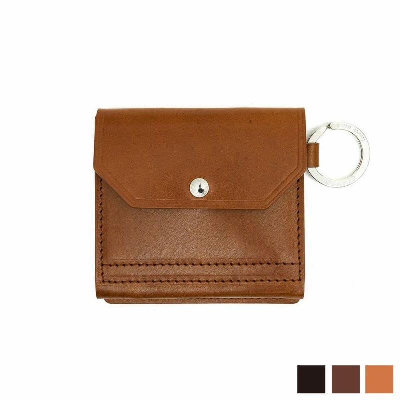 AS2OV (アッソブ) OILED ANTIQUE LEATHER MONEY CLIP