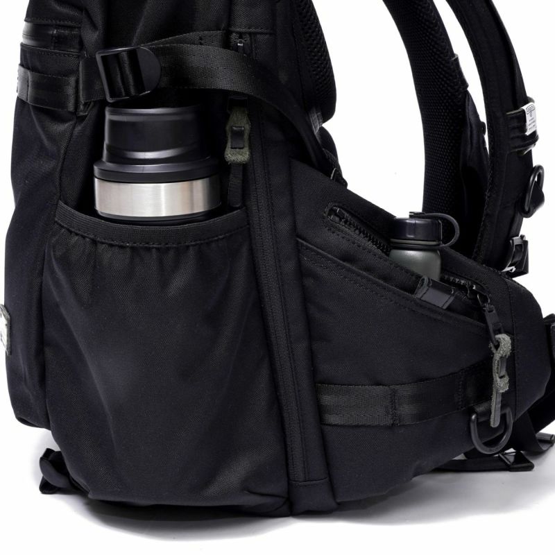 AS2OV (アッソブ) CORDURA DOBBY 305D ROUND ZIP BACK PACK