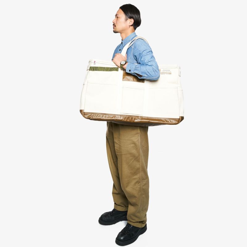 AS2OV (アッソブ) ALBERTON CANVAS TOTE Lサイズ / アルバートン