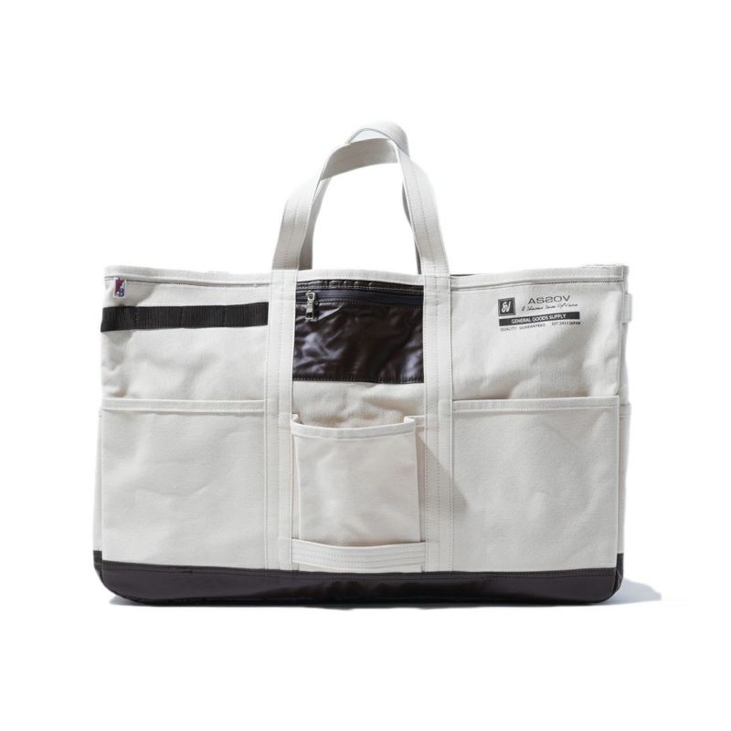 AS2OV (アッソブ) ALBERTON CANVAS TOTE Lサイズ / アルバートン