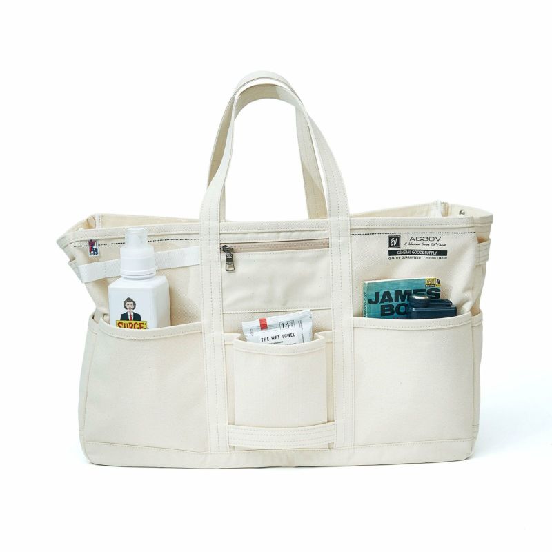 AS2OV (アッソブ) ALBERTON CANVAS TOTE Mサイズ / アルバートン