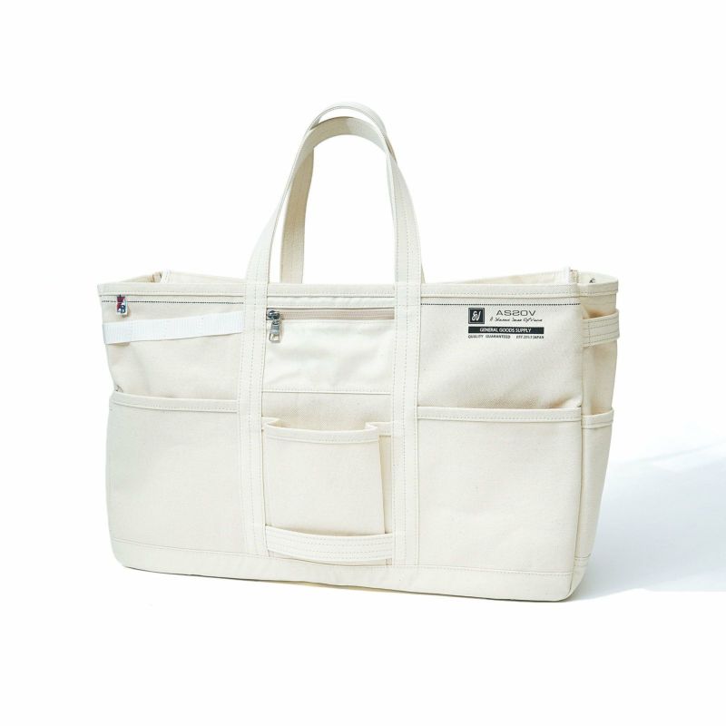 AS2OV (アッソブ) ALBERTON CANVAS TOTE Mサイズ / アルバートン