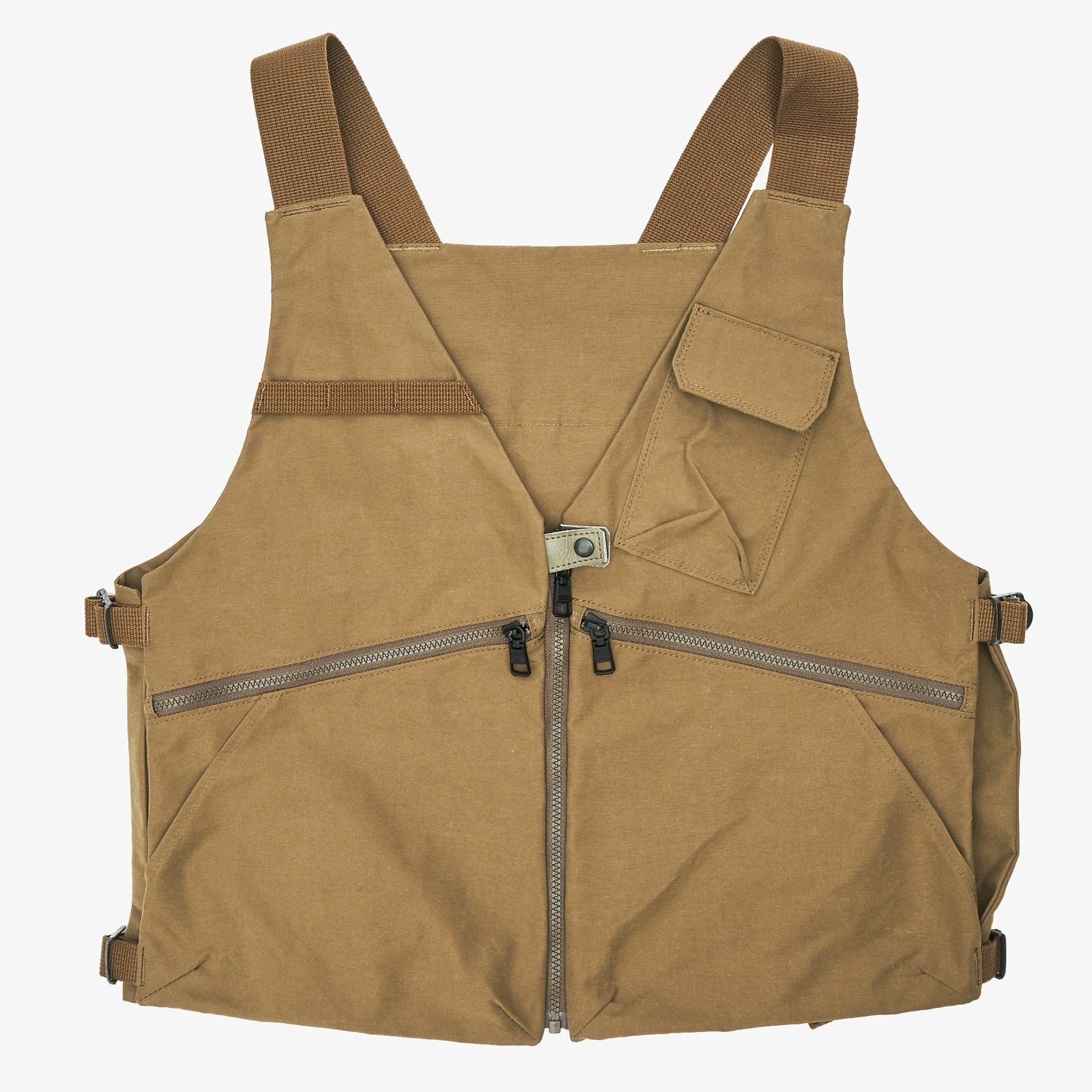 AS2OV (アッソブ) SHRINK NYLON CAMP VEST 3 / キャンプ ベスト 3 