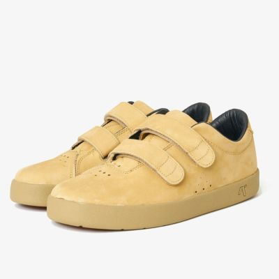 Areth アース I Velcro Nubuck ベージュ ヌバック ベルクロ スニーカー バッグ ファッション バッグ アウトドア キャンプ用品のunby Online Store