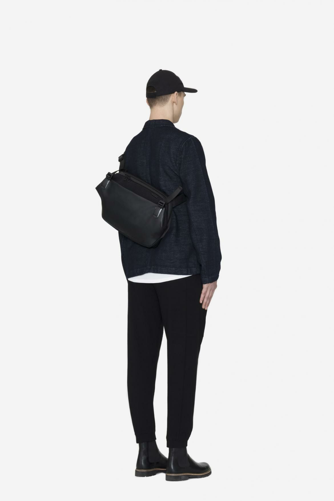 cote&ciel コートエシエル RISS Obisian Black ショルダーバッグ 
