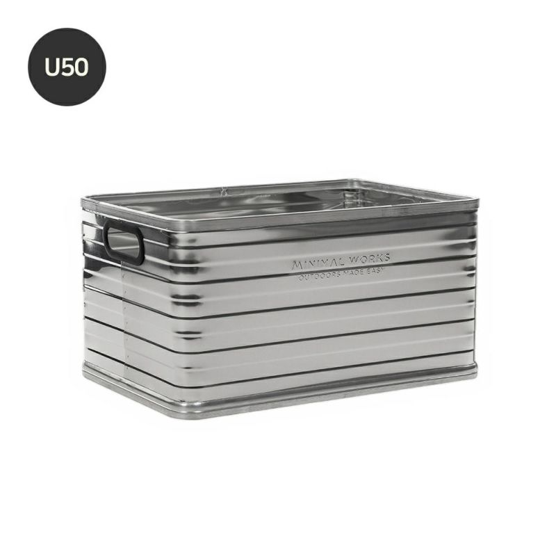 ミニマルワークス ALUMINIUM コンテナ ★稀少なwoodの蓋付き★ MINIMAL WORKS (ミニマルワークス) ALUMINIUM CONTAINER