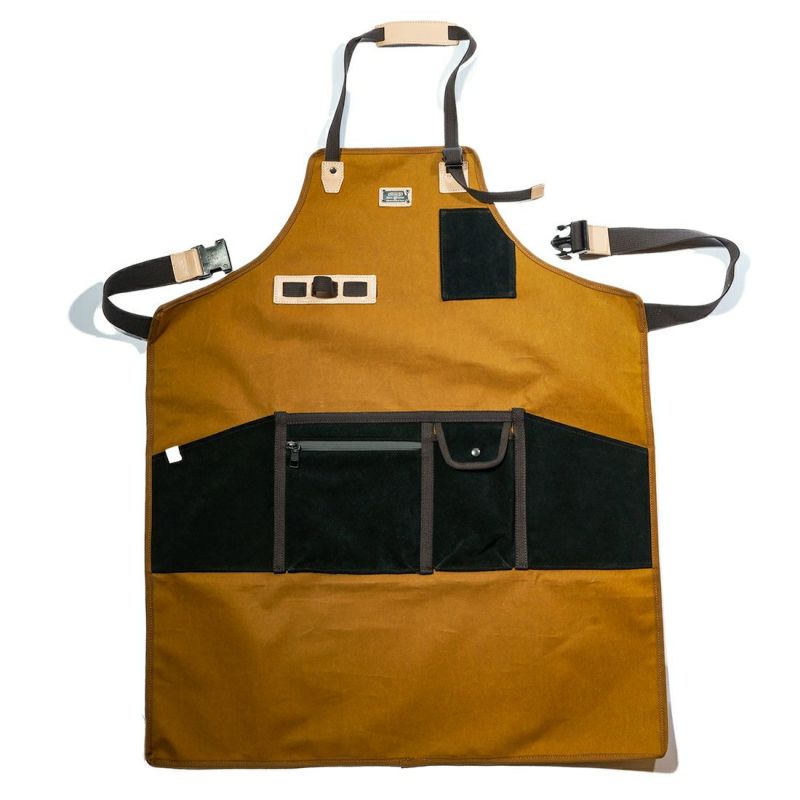 有名ブランド AS2OV (アッソブ) CANVAS APRON L UNBY箕面別注キャンバス エプロン・三角巾