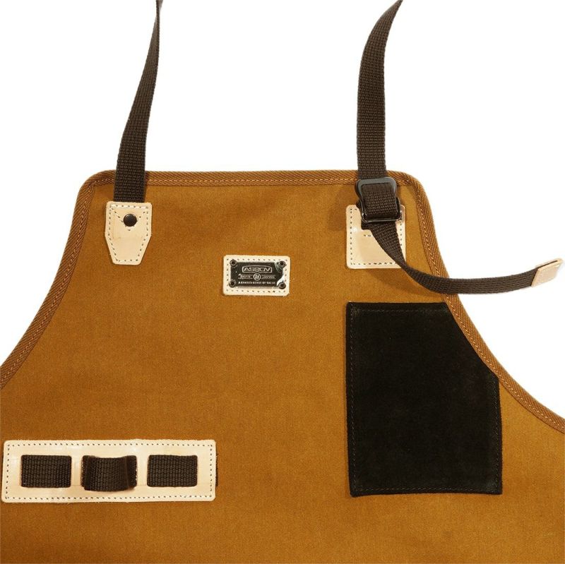 AS2OV (アッソブ) CANVAS APRON L - キャンバスエプロン Lサイズ