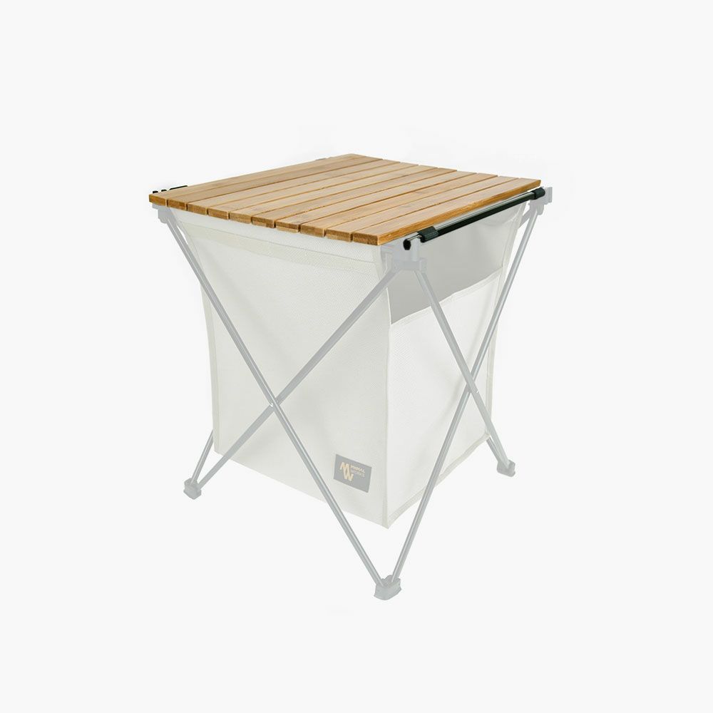 Minimal Works ミニマルワークス Rolly Basket Wood Cover テーブルウェア アウトドア キャンプ バッグ アウトドア キャンプ用品のunby Online Store