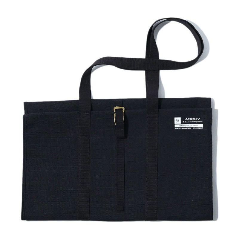 AS2OV (アッソブ) ALBERTON CANVAS FIRE WOOD BAG 薪バッグ ファイヤー 