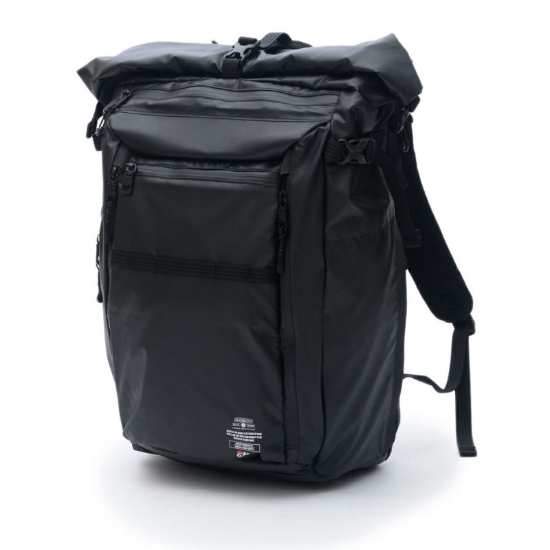 AS2OV (アッソブ) AbuGarcia 別注 NYLON POLYCARBONATE ROLL BACKPACK