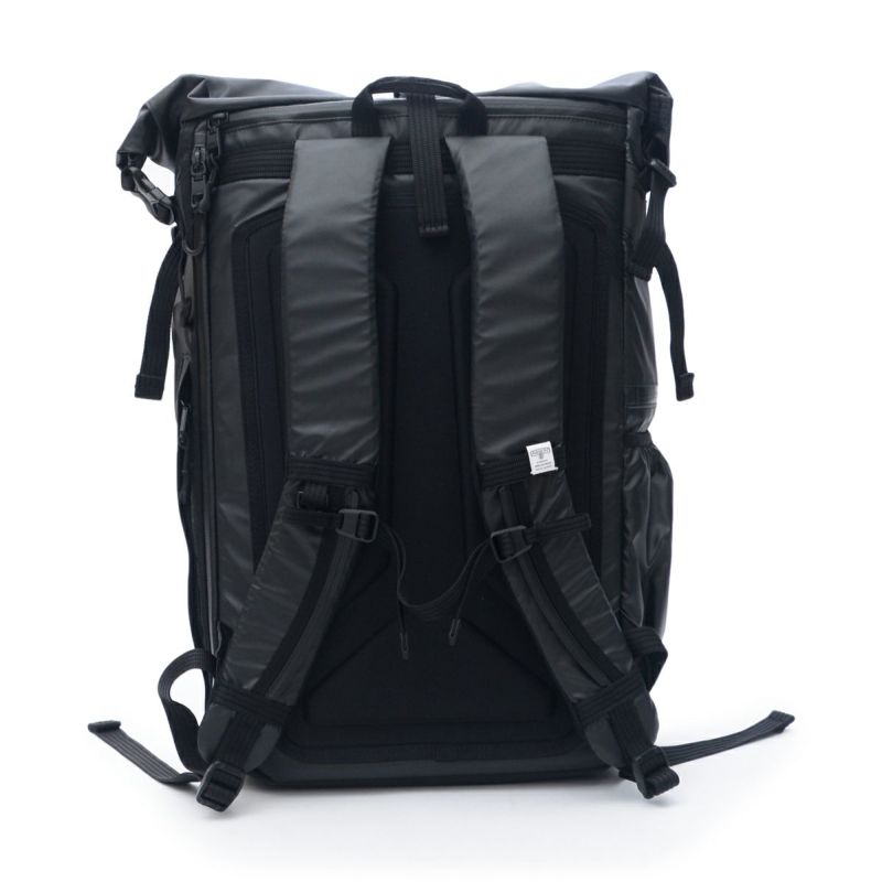 AS2OV (アッソブ) AbuGarcia 別注 NYLON POLYCARBONATE ROLL BACKPACK