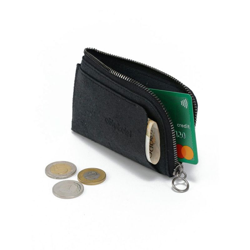 cote&ciel コートエシエル Zippered Wallet Eco Leather 財布 | バッグ